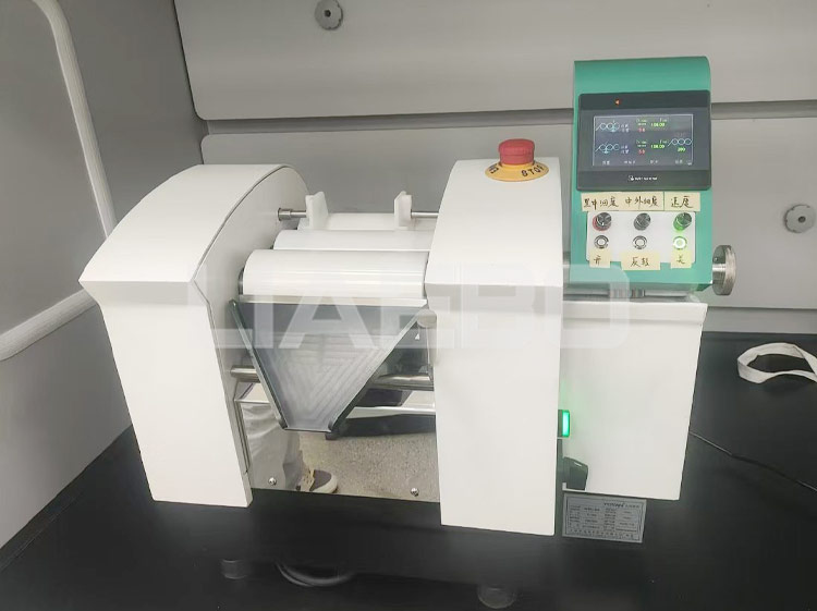 山東淄博某醫療科技有限公司  80三輥機調試成功